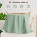 Thumbnail 2 de Yoofoss Mulltücher 120x120 cm Bambus Baumwolle 4er Pack 🍼