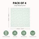 Thumbnail 4 de Yoofoss Mulltücher 120x120 cm Bambus Baumwolle 4er Pack 🍼