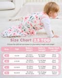 Thumbnail 4 de Yoofoss Schlafsack Baby 2,5 Tog 67 cm 🛏️