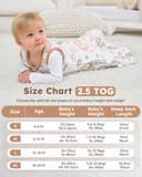 Thumbnail 4 de Yoofoss Schlafsack Baby Winter 2.5 Tog 67 cm ⌚