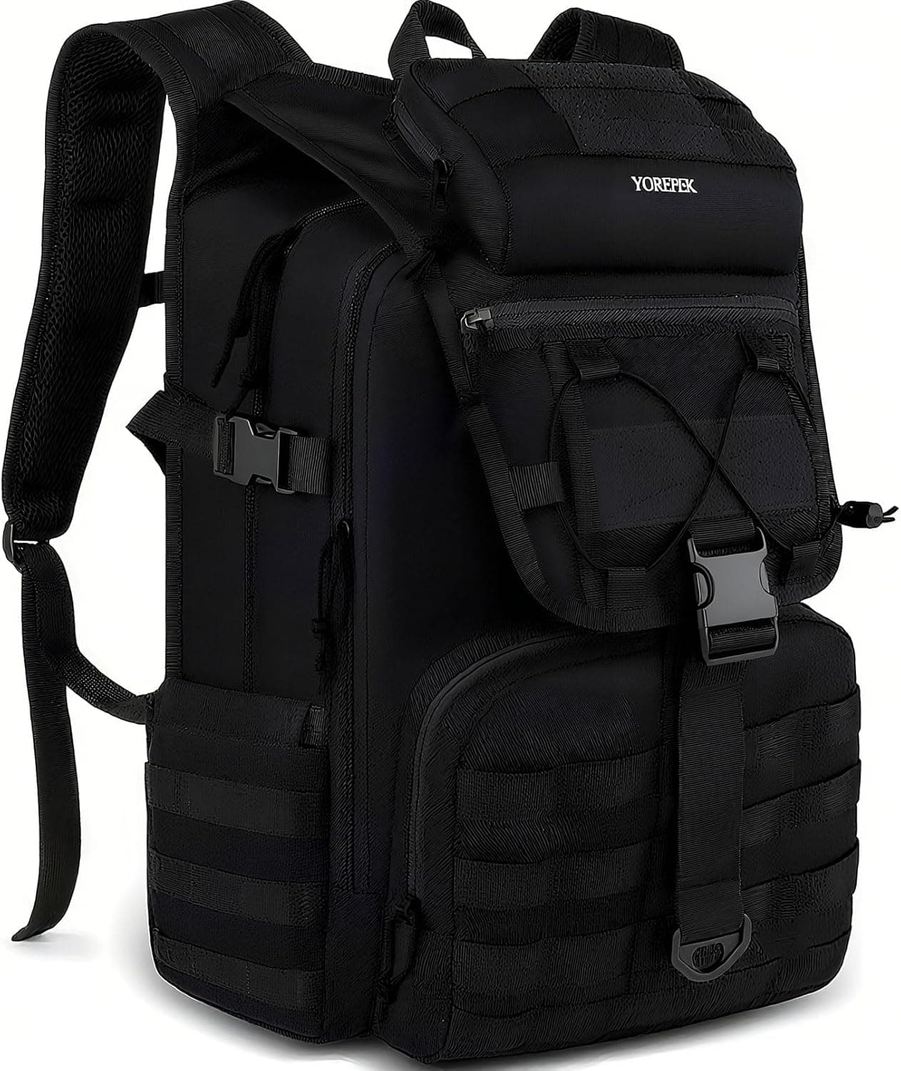 YOREPEK 50L Militär Rucksack, Groß Taktischer Rucksack, Wanderrucksack Herren Bundeswehr Outdoor Arbeit Survival Wasserdicht Travel Assault Tactical Backpack für Trekking Camping Reisen Jagd, Khaki
YOREPEK 50L Militär Rucksack, Groß Taktischer…