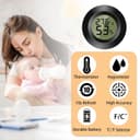 Thumbnail 1 de ZHITING Hygrometer Thermometer Mini Digital 5er Pack 📏