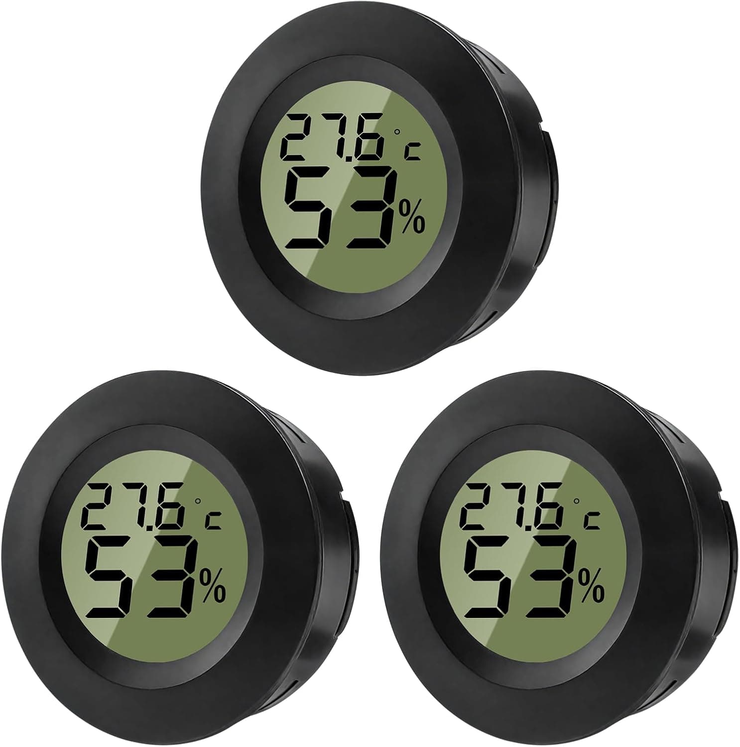 ZHITING Mini Hygrometer Thermometer 3er-Pack 🌡️