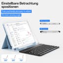 Thumbnail 6 de zoyu Hülle mit QWERTZ-Tastatur für iPad 10,2" ⌚