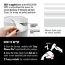 Thumbnail 2 de 4R Quattroerre.it Bandes adhésives 3F rouge ⚙️