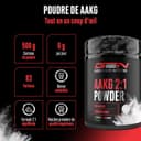 Thumbnail 1 de AAKG 500 g L-Arginine Alpha-Cétoglutarate ⌚