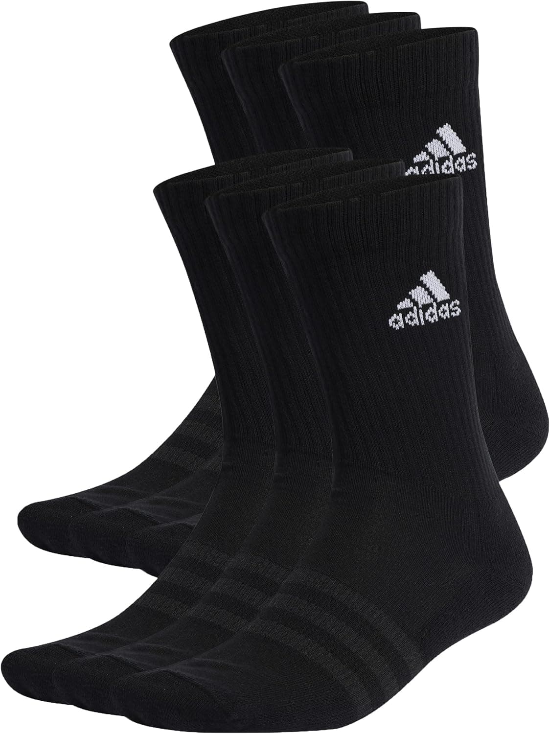 adidas Mixte Cushioned Sock 6 pièces 📦