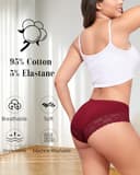 Thumbnail 2 de Aijolen Culotte Femme Coton Dentelle Lot de 6 🩰