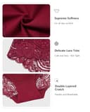 Thumbnail 3 de Aijolen Culotte Femme Coton Dentelle Lot de 6 🩰