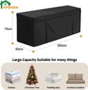 Thumbnail 1 de Aipwerer Sac de Rangement Coussin Jardin 200x60x75 cm 🧰?