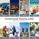 Thumbnail 6 de AiQInu Packing Cubes 4 pcs — Rangement valise 📦