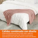 Thumbnail 6 de Amazon Basics couverture tricotée 127 x 152 cm 🛋️