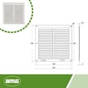 Thumbnail 4 de Amig Grille de ventilation ⚙️