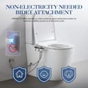 Thumbnail 3 de ANNWA TT18NA bidet laveuse pour toilettes eau chaude 2 jets 🚽