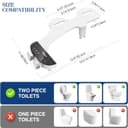 Thumbnail 6 de ANNWA TT18NA bidet laveuse pour toilettes eau chaude 2 jets 🚽