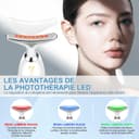 Thumbnail 6 de Appareil anti-rides visage 3 modes EMS, chauffant 45°C 🎧