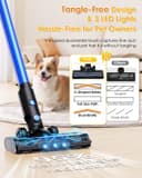 Thumbnail 2 de Aspirateur Balai sans Fil 500W - 60Min, LED ⌚🎧??