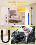 Thumbnail 6 de Aspirateur Balai sans Fil 500W - 60Min, LED ⌚🎧??