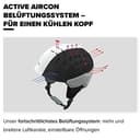 Thumbnail 3 de Atomic Savor Visor JR casque ski ventilation active, 51-55 cm ⚙️