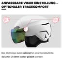 Thumbnail 5 de Atomic Savor Visor JR casque ski ventilation active, 51-55 cm ⚙️