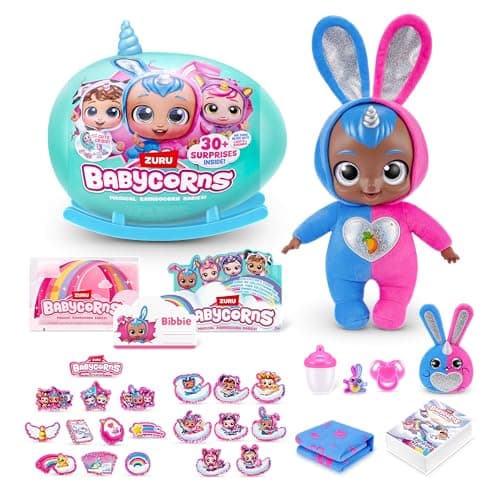 Babycorns Bunny (Bobbie) – poupée interactive 35 cm 🧸