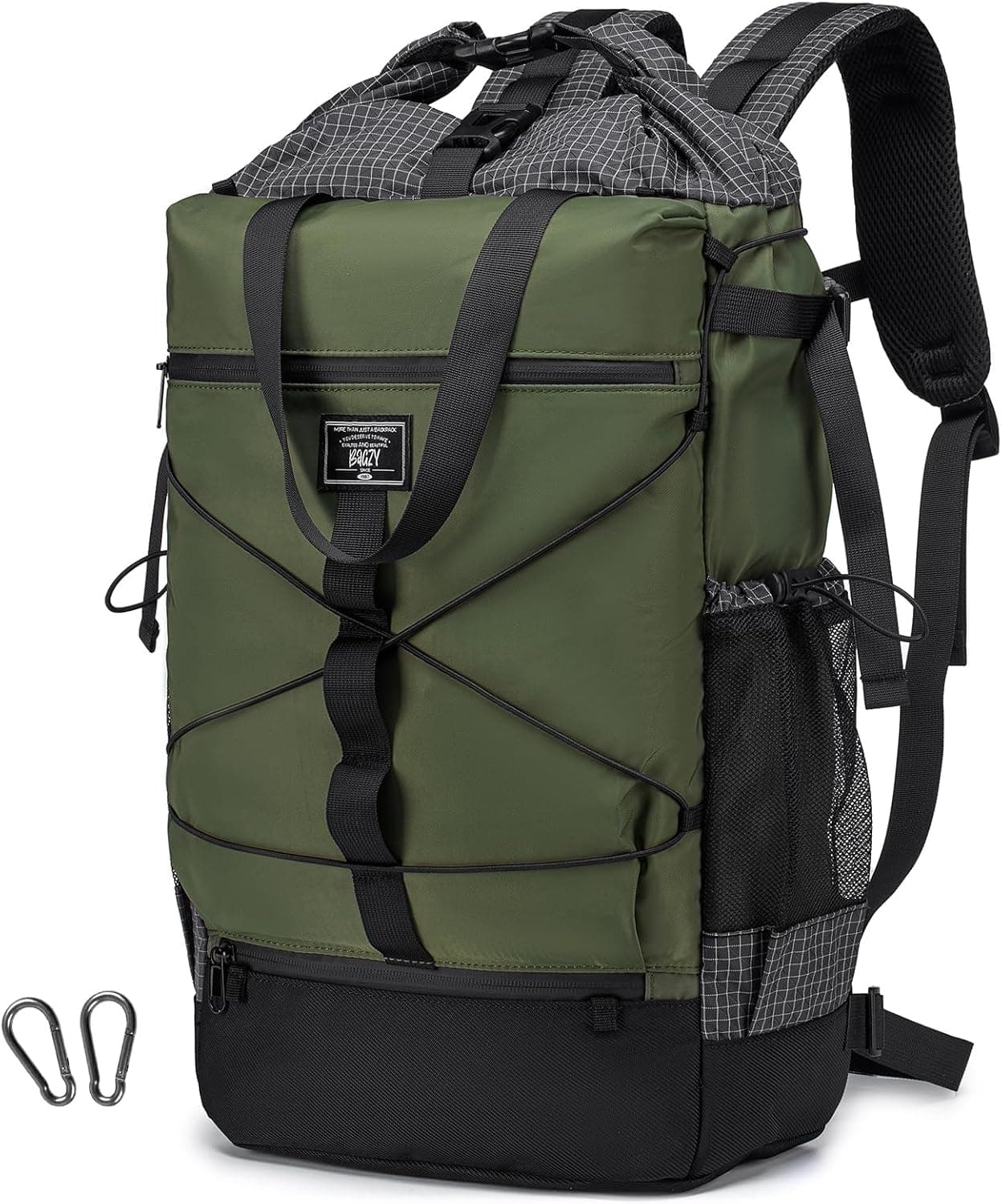 BAGZY Rolltop Sac à Dos 17 Pouces Étanche pour PC 📂