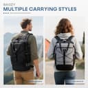 Thumbnail 1 de BAGZY Rolltop Sac à Dos 17 Pouces Étanche pour PC 📂