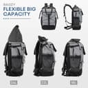 Thumbnail 2 de BAGZY Rolltop Sac à Dos 17 Pouces Étanche pour PC 📂