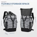 Thumbnail 6 de BAGZY Rolltop Sac à Dos 17 Pouces Étanche pour PC 📂