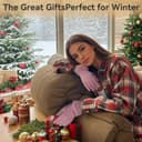 Thumbnail 6 de BAVATEE Gants Femme Hiver tactile Doublure épaisse ⌚