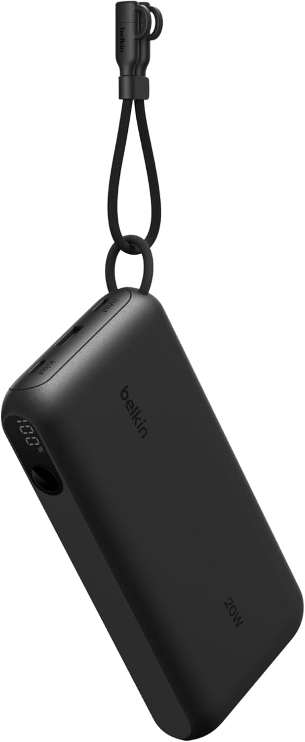 Belkin Batterie Externe USB-C 20 000 mAh — Power Bank 20 W 🔋
