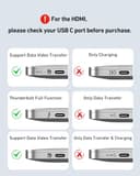 Thumbnail 8 de BENFEI Support pour ordi Portable 7 en 1 📺