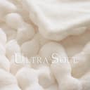 Thumbnail 2 de BENVWE Couverture polaire à bulles blanc 130x160 cm 🛋️