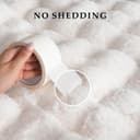 Thumbnail 6 de BENVWE Couverture polaire à bulles blanc 130x160 cm 🛋️