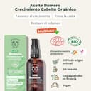 Thumbnail 1 de BIONOBLE Huile de romarin bio 100 ml pour cheveux 🌿