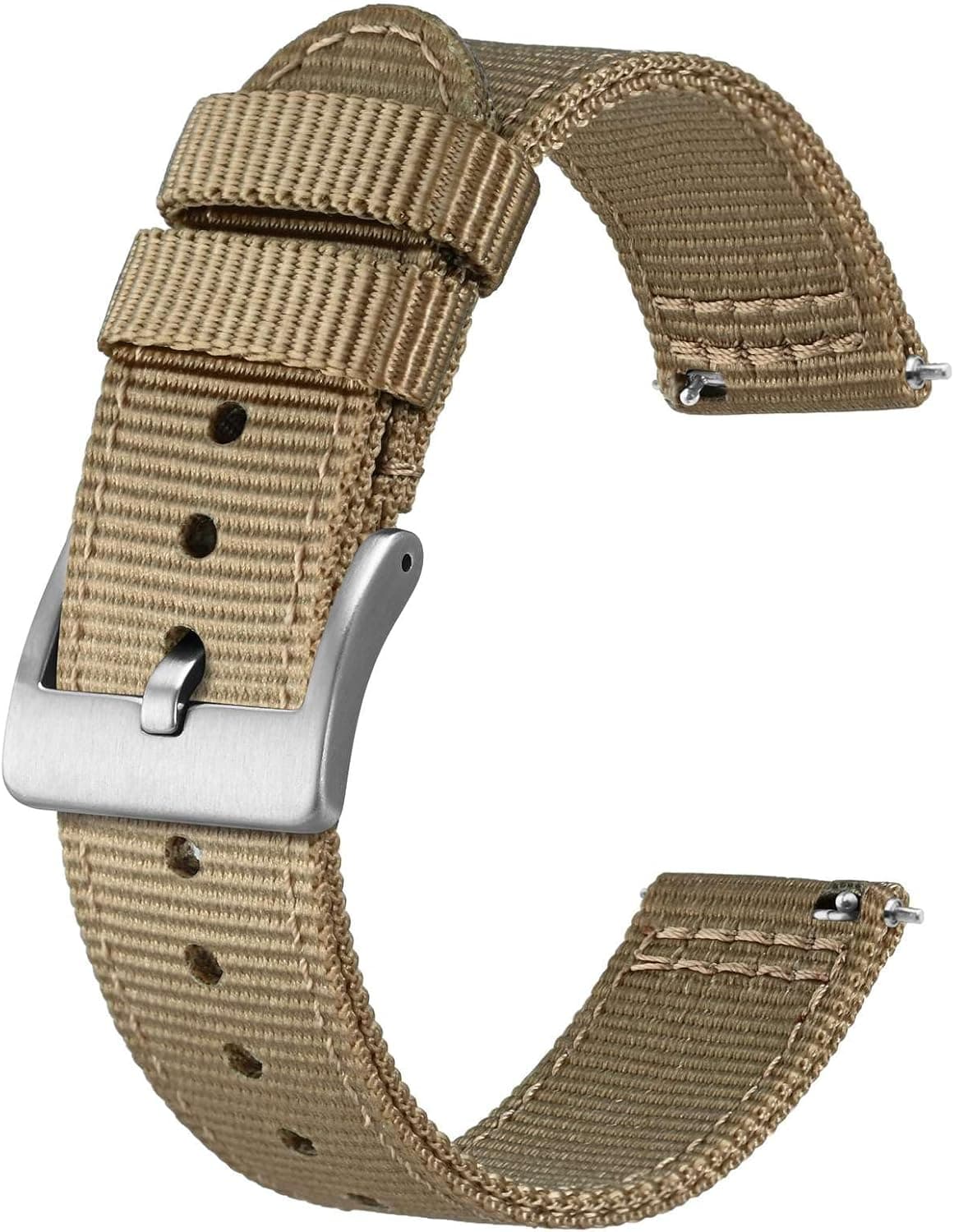 BISONSTRAP Bracelet militaire en nylon 18mm ⌚