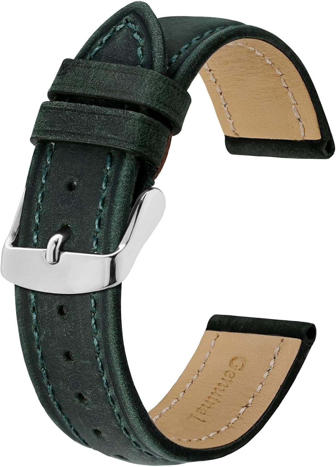 BISONSTRAP Bracelet de Montre - Remplacement cuir 14–24mm 📷