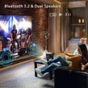 Thumbnail 4 de Bluebooth 25000Lux, projeteur 1080P 📺