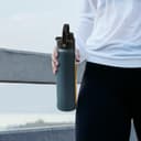 Thumbnail 5 de BLUEGO 900ml bouteille en verre réutilisable avec marqueur et protège-silicone 💧