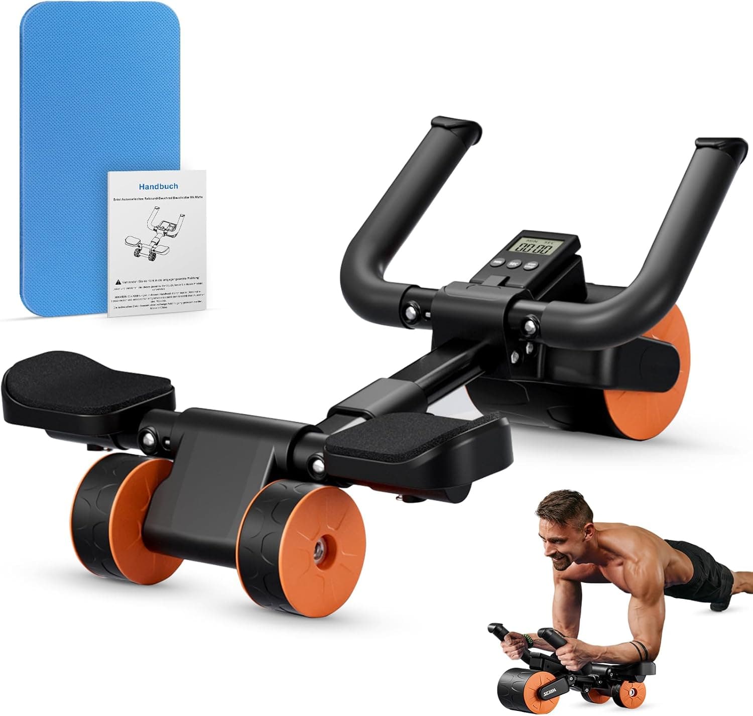 Bnlei Roue Abdominale à Rebond Automatique et Roues Abdominaux 📷