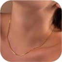 Thumbnail 1 de BodyBonita Collier Ras du Cou chaîne Figaro 14 carats ⌚