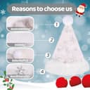 Thumbnail 1 de Bonnet de Noël CITÉTOILE en velour ⌚