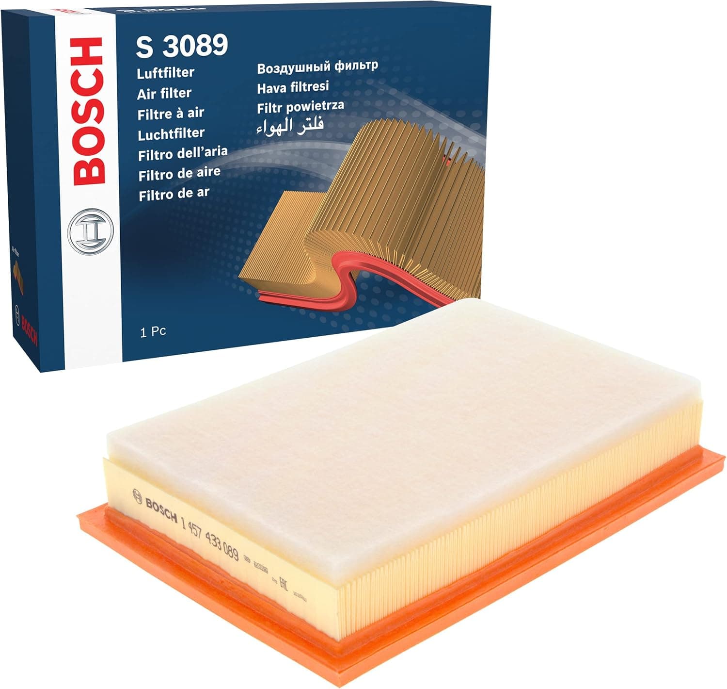 Bosch S3089 filtre à air auto ⛽