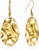 Thumbnail 1 de Boucles d'oreilles pendantes plaqué or 18K hypoallergéniques 🎧