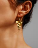 Thumbnail 6 de Boucles d'oreilles pendantes plaqué or 18K hypoallergéniques 🎧