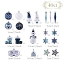 Thumbnail 5 de Boule de Noël Valery Madelyn 40 pcs ⚡