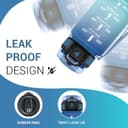 Thumbnail 3 de Bouteille d'eau Enfant 500 ml — gourde motivante avec paille 🚰