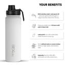 Thumbnail 1 de Bouteille isotherme 720°DGREE noLimit 950ml ⚙️