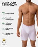Thumbnail 5 de Boxer DANISH ENDURANCE bambou extra long – lot de 3 🚰