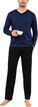 Thumbnail 5 de Bresdk Pyjama Homme Hiver coton long ⌚